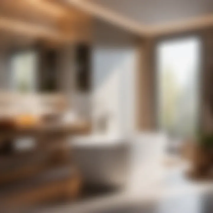 Sleek Bath Upgrade Modern Bath Renovation