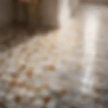 Marble Opulence Bathroom Floor Tile Luxurious Marble Mosaic Bathroom Floor Tile