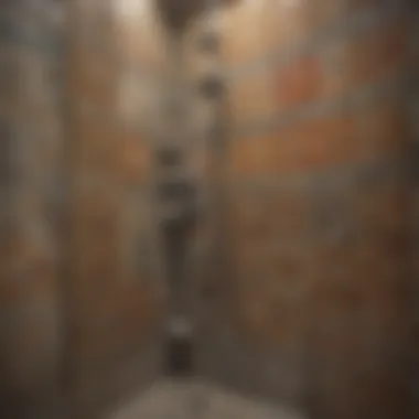 Artistic Shower Oasis 4x4 Mosaic Tiles in Bathroom Shower