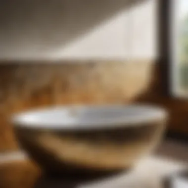 Artistry in Every Detail: Mosaic Bath Fixtures Luxury bath fixtures with intricate mosaic tile design