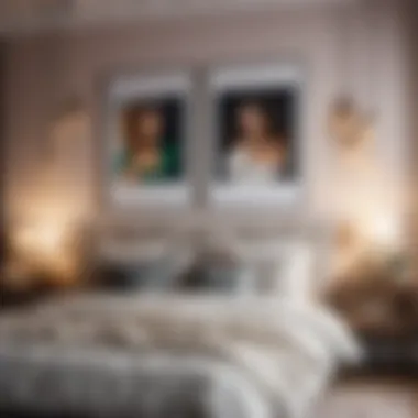 Stylish Wall Decor Showcase Chic Wall Art Display