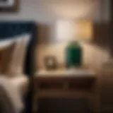 Elegant Bedside Table Setup