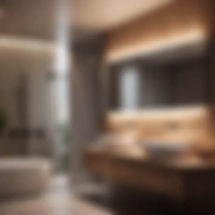 Ambient Bathroom Lighting Solutions Innovative bathroom lighting concept