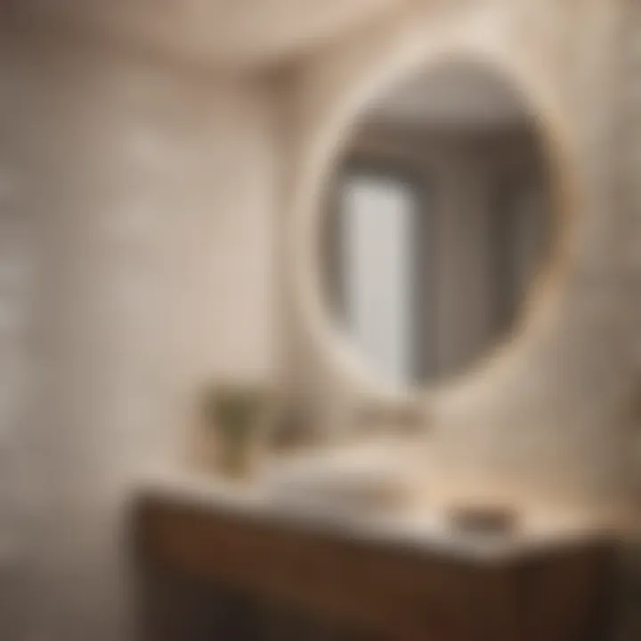 Contemporary Bathroom Tiling Ideas Sleek and stylish bathroom tiling pattern