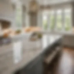 Luxurious Malvern Kitchen Design with Marble Countertops