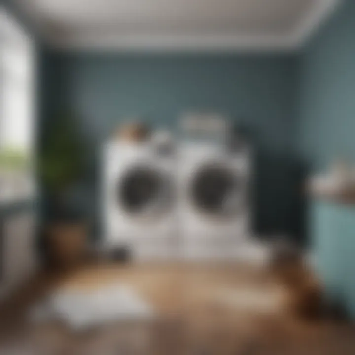 Before and After: Laundry Transformation Before and after laundry treatment