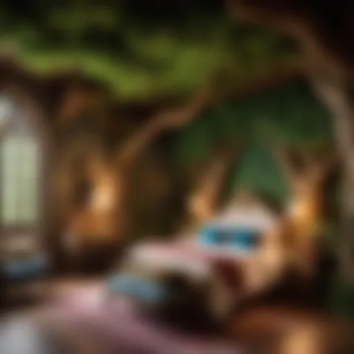 Enchanted Forest Theme Disney Princess Bedroom Decor