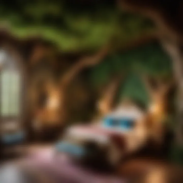 Enchanted Forest Theme Disney Princess Bedroom Decor