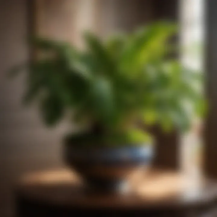 Enchanted Oasis Bushy Indoor Plant Lush Greenery of Enchanted Oasis