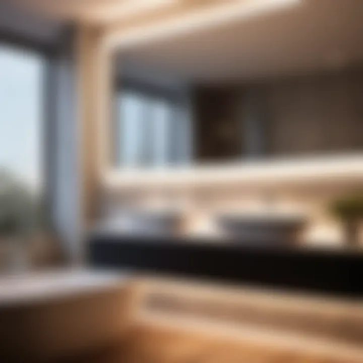 Energy-efficient LED lighting for bathrooms