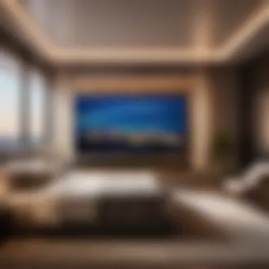 Enhanced Viewing Experience with Wall-Mounted TV