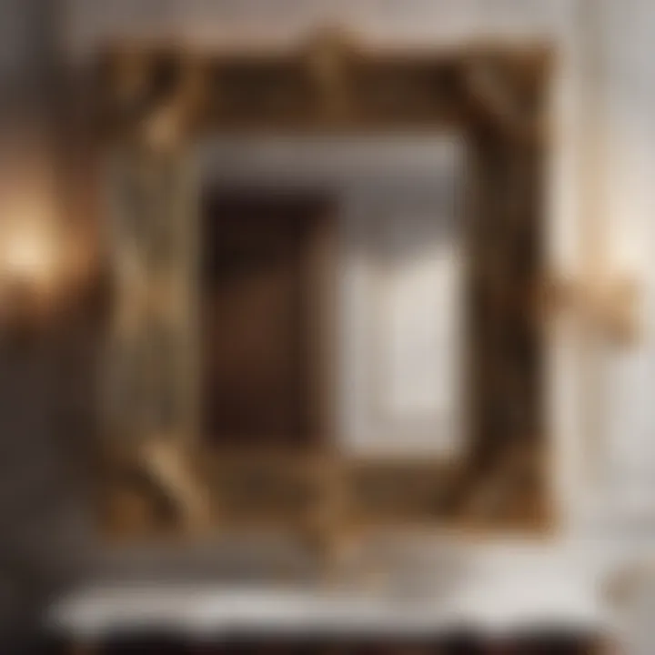 Timeless Ornamentation Vintage ornate frame with intricate patterns