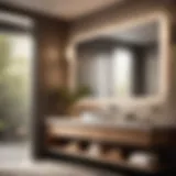 Elevate Your Bathroom with Modern Technology Modern bathroom with motion sensor switch for fan