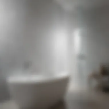 Minimalist Etched Glass Film Offering Subtle Privacy Minimalist etched glass film offering subtle privacy