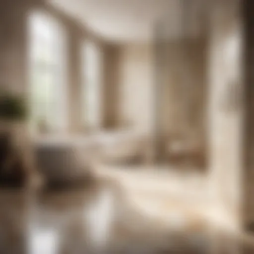 Elegant Stone Tile Bathroom Flooring Elegant stone tile bathroom flooring