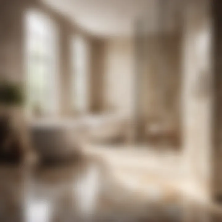 Elegant Stone Tile Bathroom Flooring Elegant stone tile bathroom flooring