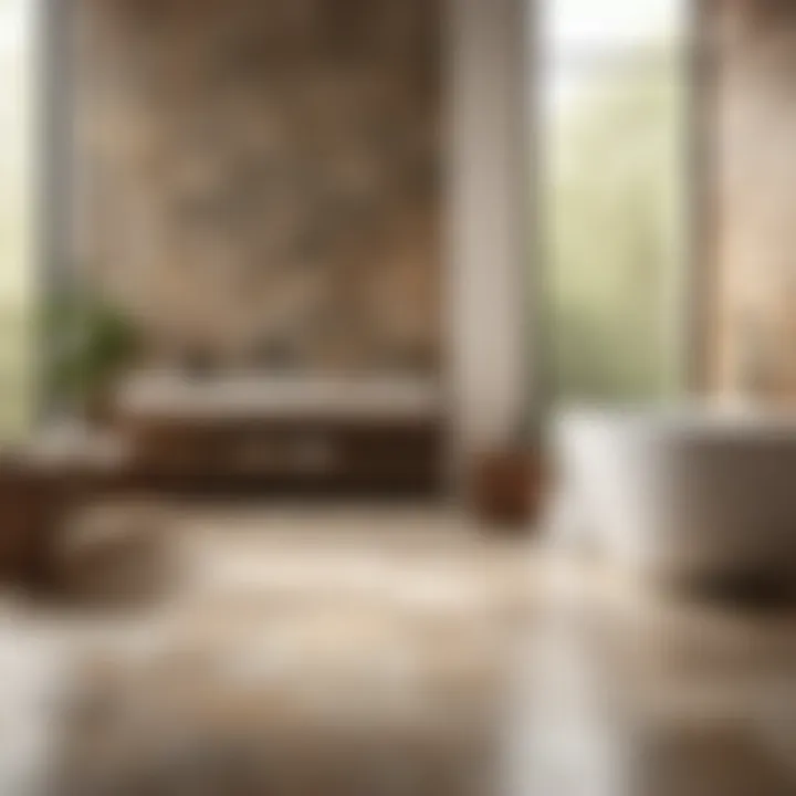 Versatile Stone Tiles for Bathroom Floors Versatile stone tiles for bathroom floors