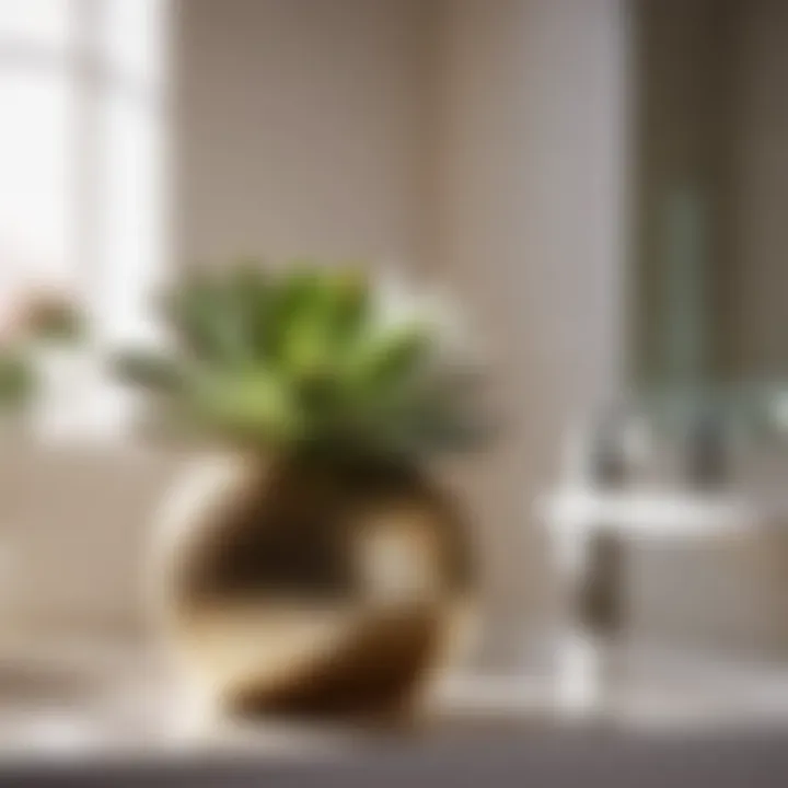 Add Elegance with a Succulent Plant in Your Bathroom Succulent Plant in Bathroom Decor