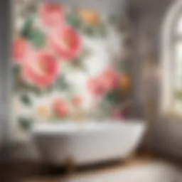 Elegant Floral Vinyl Decal