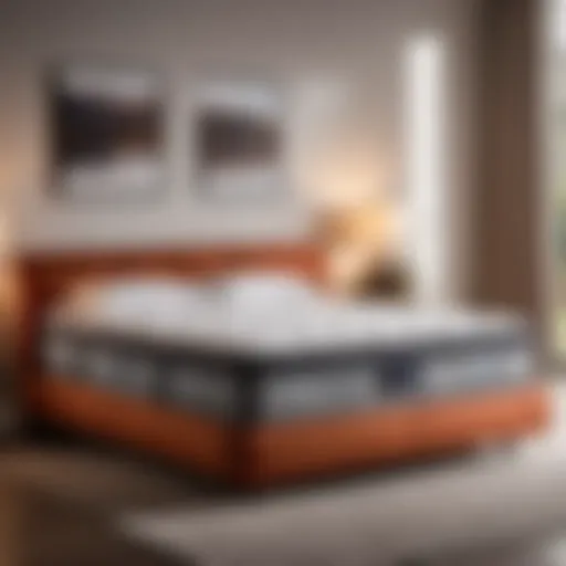 Foam mattress for sofa bed in modern living room