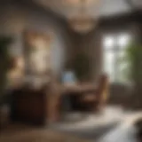 Zen-inspired Home Office Zen-inspired home office with feng shui elements