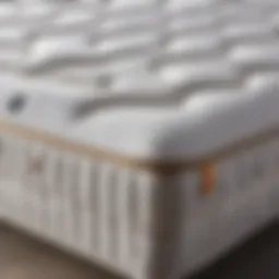 Ergonomically designed mattress for optimal comfort