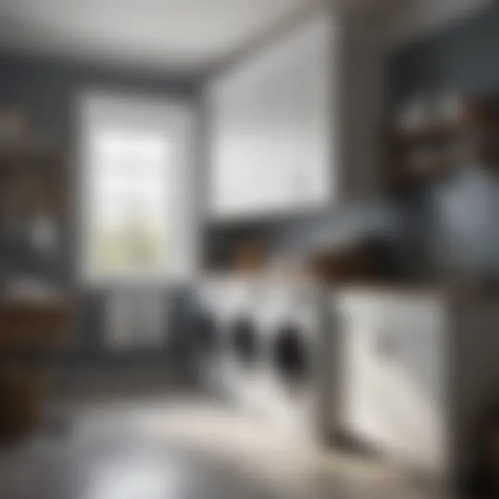 Innovative Laundry Room Design Innovative laundry room design with multifunctional elements