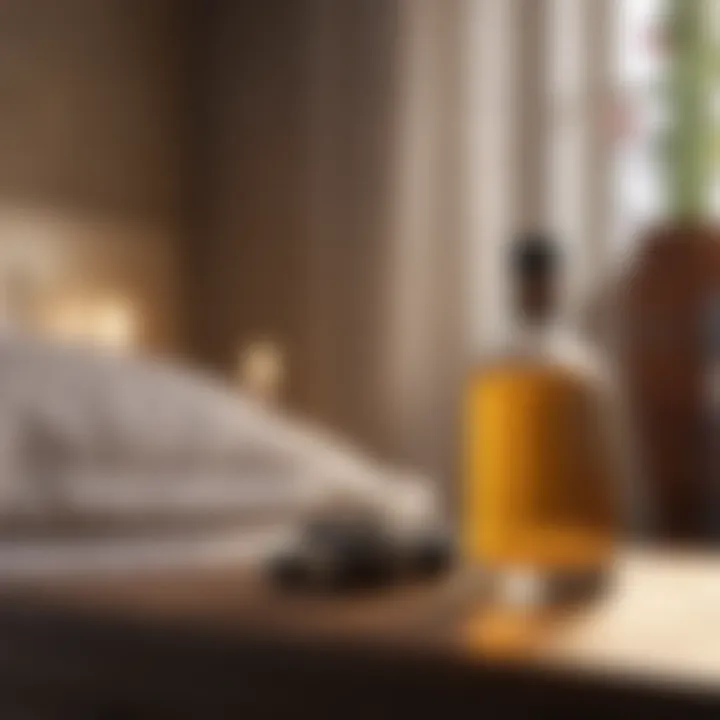 Aromatherapy Essential Oils for Relaxing Ambiance Essential Oils Diffuser in Bedroom