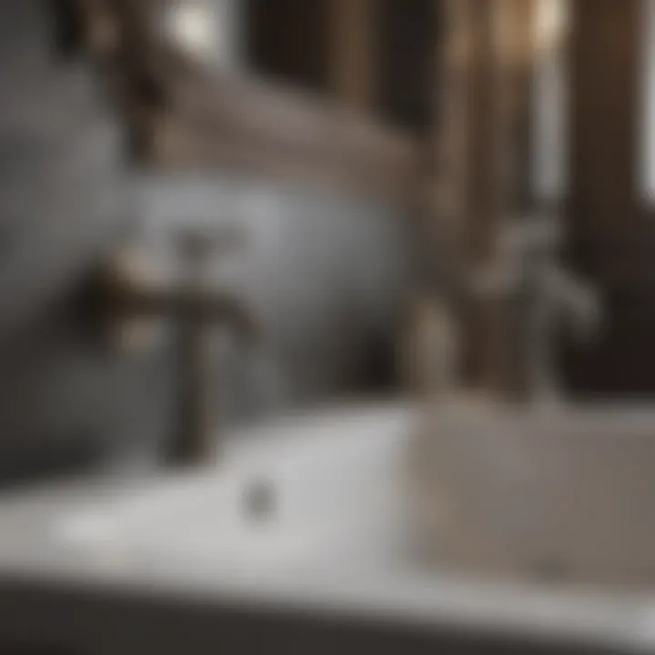 Finishing tools to achieve a polished bathroom look