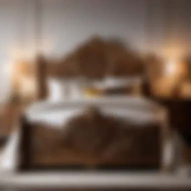 Exquisite Bed with Intricate Carvings Exquisite Bed with Intricate Carvings