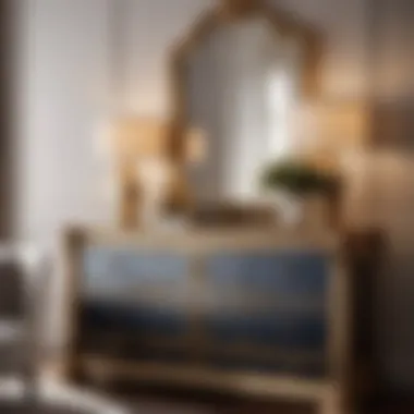 Luxurious Dresser with Handcrafted Details Luxurious Dresser with Handcrafted Details