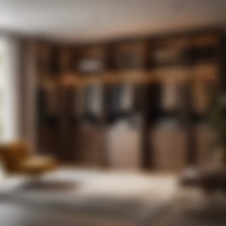 Sophisticated Wardrobe with Fine Finishes