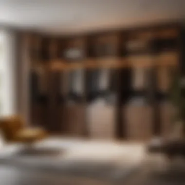 Sophisticated Wardrobe with Fine Finishes Sophisticated Wardrobe with Fine Finishes
