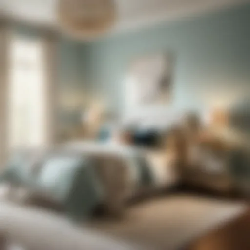 Ethereal Mist Bedroom Color Palette