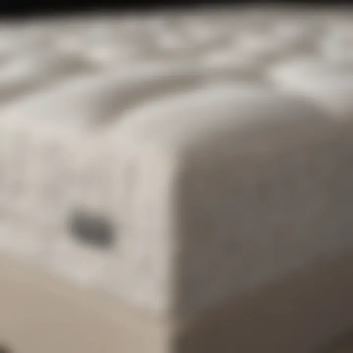 Tempur-Pedic mattress showcasing advanced material composition