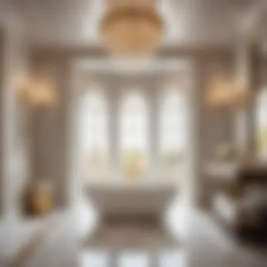 Elegant Sophisticated Bath Design Elegant bath design highlighting sophisticated details