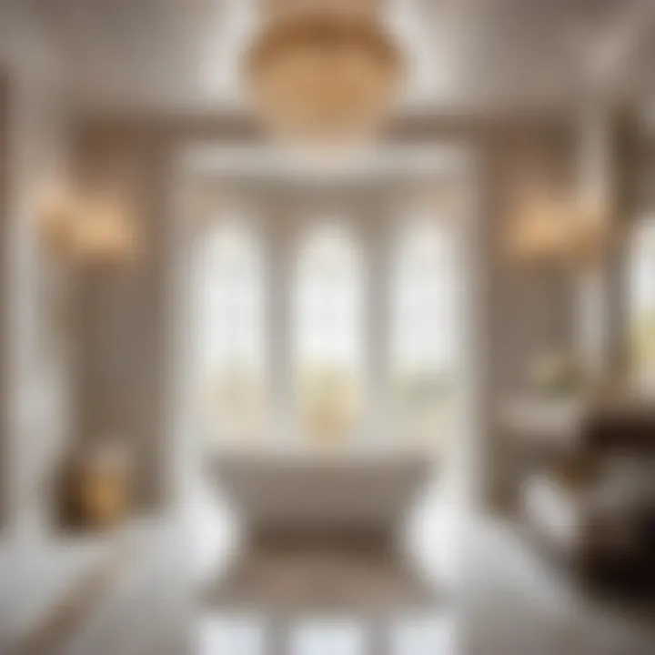 Elegant Sophisticated Bath Design Elegant bath design highlighting sophisticated details