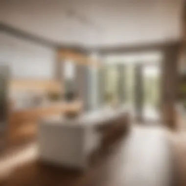 Innovative Functional Kitchen Layout Innovative kitchen layout showcasing functional organization