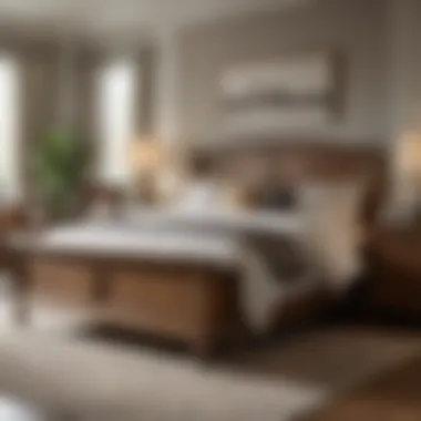 Sustainable Design in Trestlewood Bedroom Sets Elegant Trestlewood bedroom set showcasing sustainable design