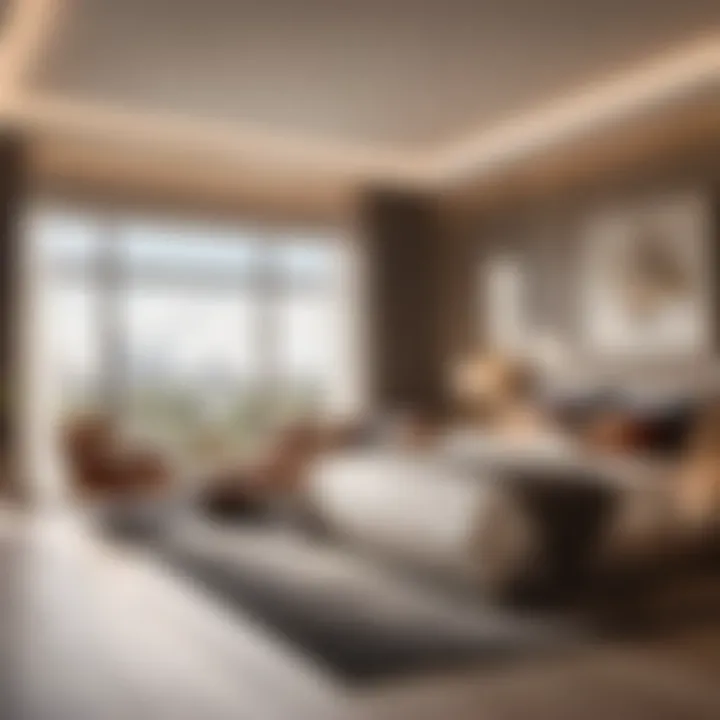 Stylish Living Area in 2 Master Bedroom Home Spacious and stylish living area in a 2 master bedroom home