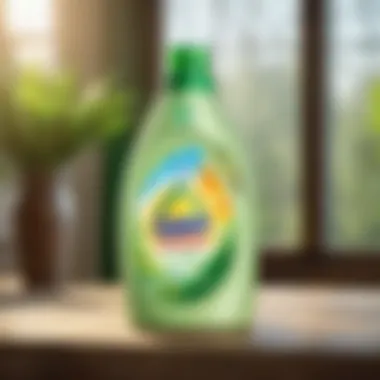 Eco-friendly detergent in sustainable packaging