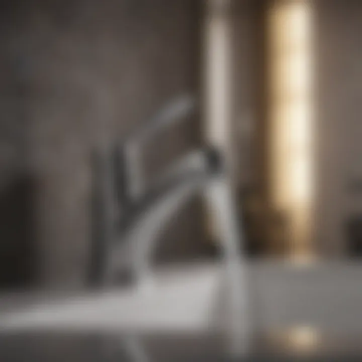 Variety of high-quality bathroom faucet materials