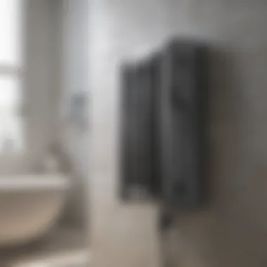 Maintaining Your Bathroom Heater Regular maintenance being performed on a bathroom heater