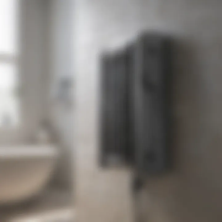 Maintaining Your Bathroom Heater Regular maintenance being performed on a bathroom heater