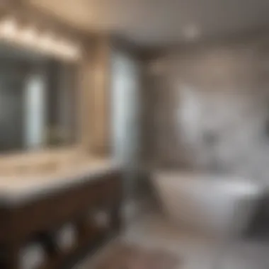 Remarkable Bathroom Transformation Before and after bathroom renovation showcasing significant transformation