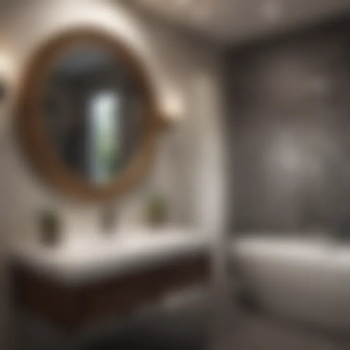 Cultural Reflections in Design Design elements reflecting local cultural aesthetics in a bathroom