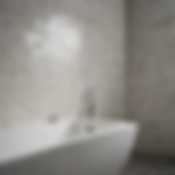 Sophisticated Subway Tile Design Elegant white subway tiles in a modern bathroom