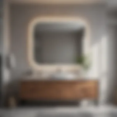 Modern Vanity Styles Modern bathroom showcasing clearance vanity options
