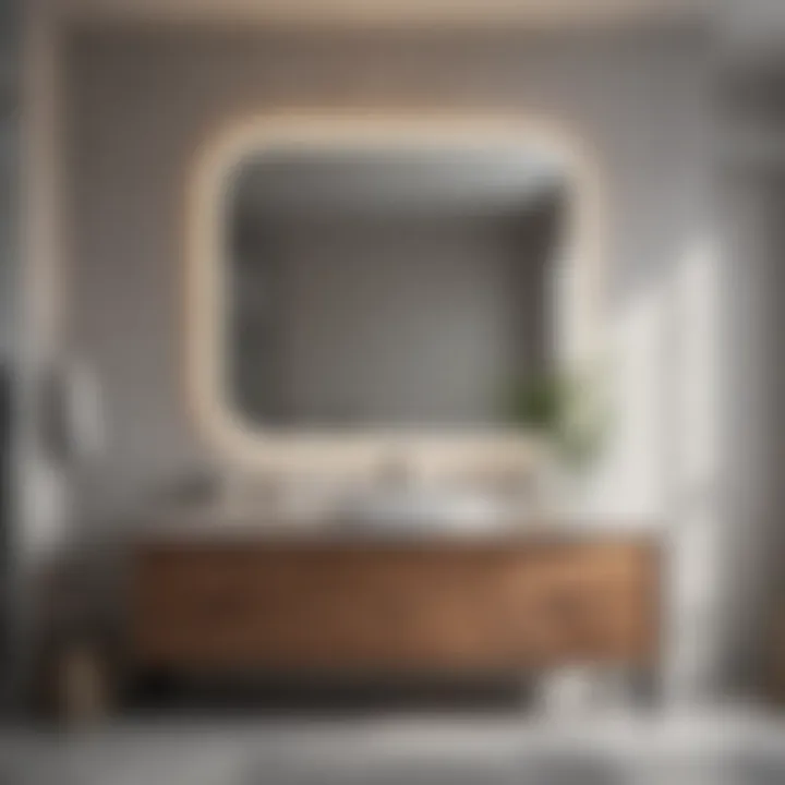 Modern Vanity Styles Modern bathroom showcasing clearance vanity options