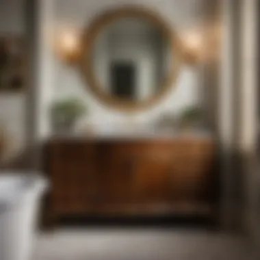 Chic Vintage-Inspired Bathroom Vanity in Orlando FL